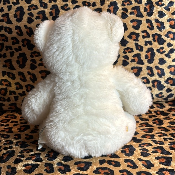 Vintage Build A Bear Polar bear white with pink nose - Picture 3 of 5